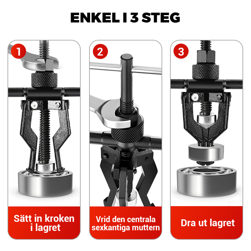 KraftGrip – Lossa fastrostade delar på sekunder