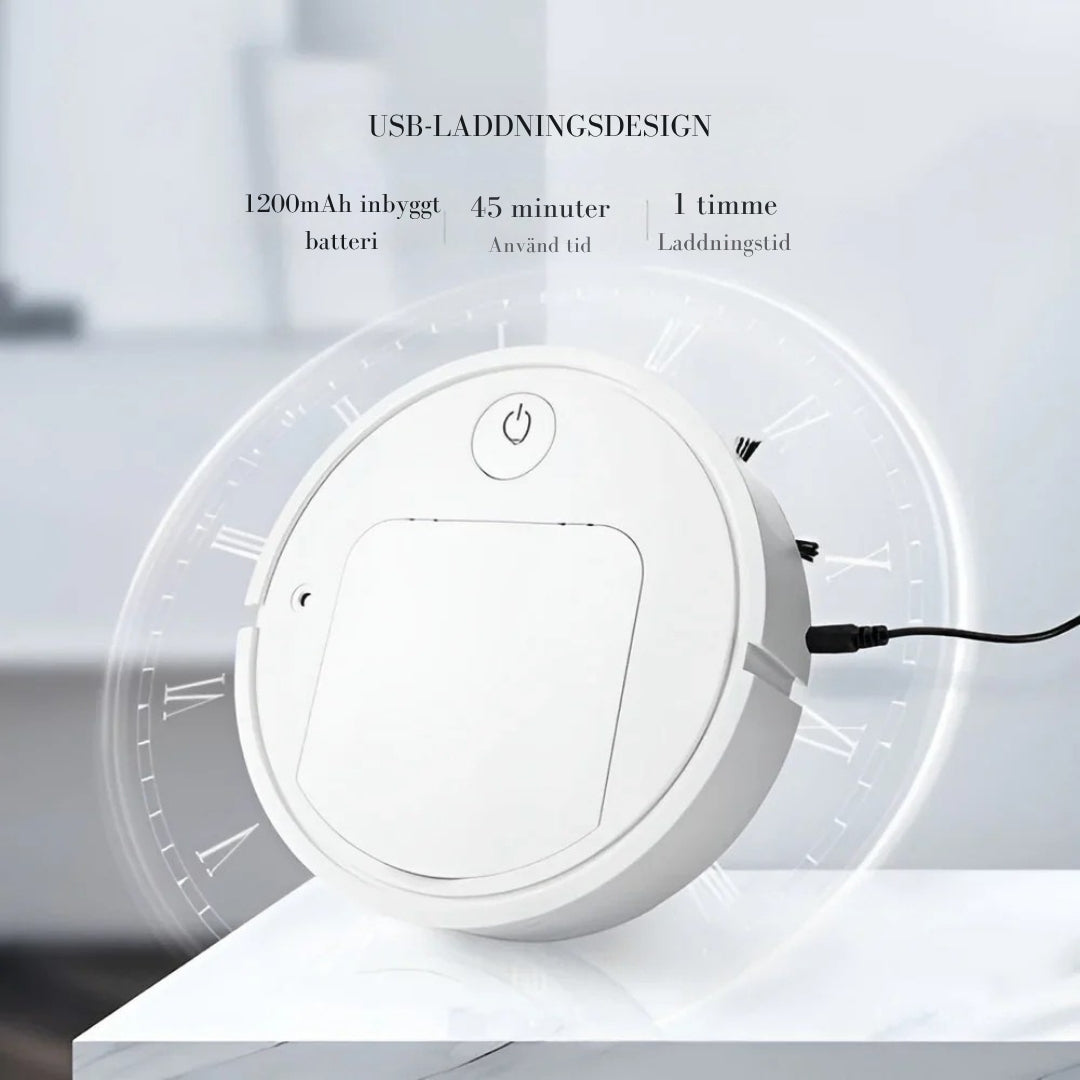 StädSmart – Din självgående robot för ett dammfritt hem